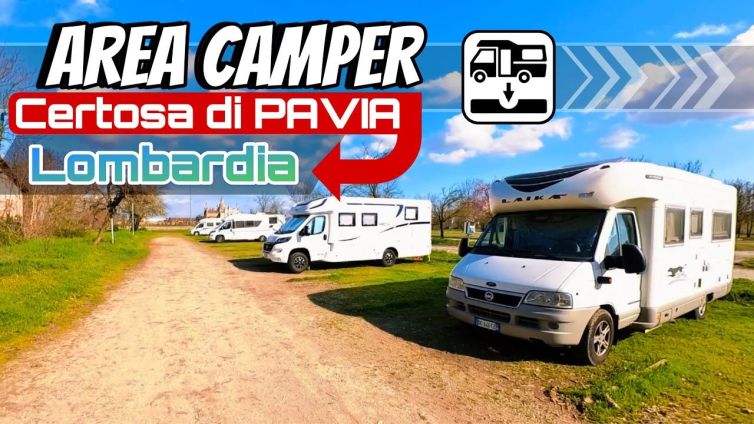 Area Sosta Camper a Certosa di Pavia (PV) Lombardia